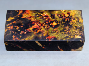 Stabilized Maple Burl Wood Mod Block